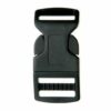 Curved click buckle 20mm black